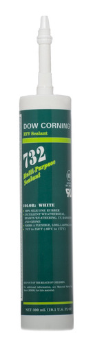 Dow Corning 732 Multiuso  Sellador Silicona Blanco 10.1