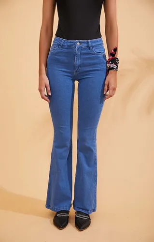 Jean oxford tiro alto sale