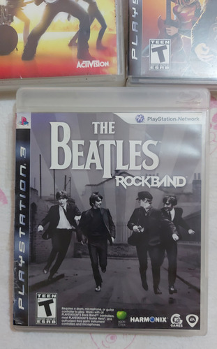 Guitar Hero Playstation 3 Gh3 World Tour Y Beatles Rock Band (Usado)