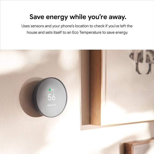 Termostato Inteligente Google Nest, Con Wifi, Programable Aa