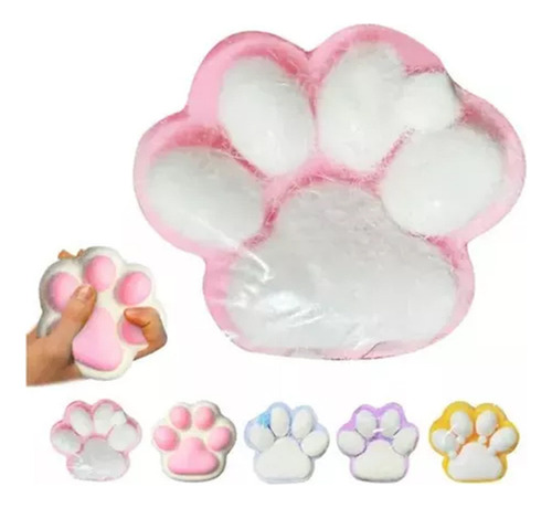 Juguetes Sensoriales Mochi Squishy Con Forma De Pata De