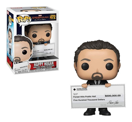 Funko Pop Spiderman Happy Hogan 472 Far From Home Educando