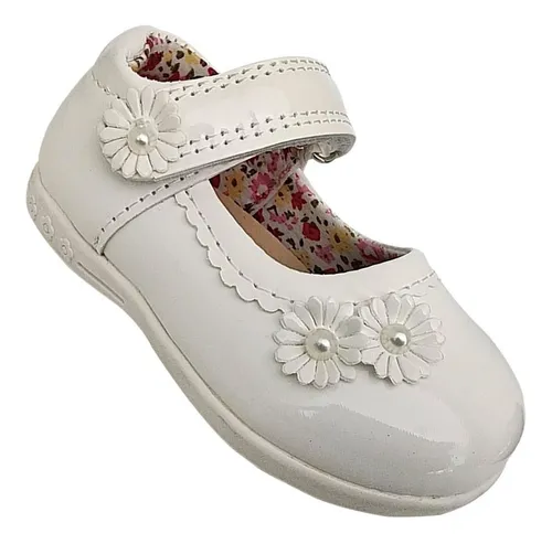Zapatos Blancos Bebe Ideal Bautizo MercadoLibre
