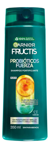 Garnier Shampoo Fructis Probióticos Fuerza 350ml