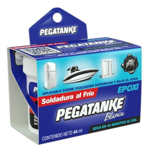 Pegatanke Soldadura Epoxica Color Blanco Pegamento Líquido