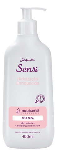 Creme Sensi Hidratação Enriquecida Pele Seca 400ml Jequiti