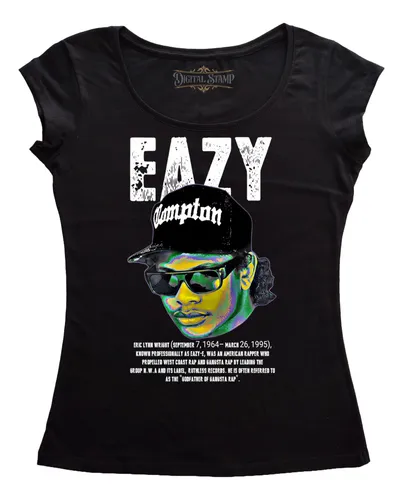 Remera Mujer Eazy E Eazy-e Rhpa 10 Dtg Premium Algodón 100%