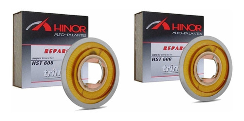 2 Reparo Para Super Tweeter Hinor Trynium Hst-600 Original