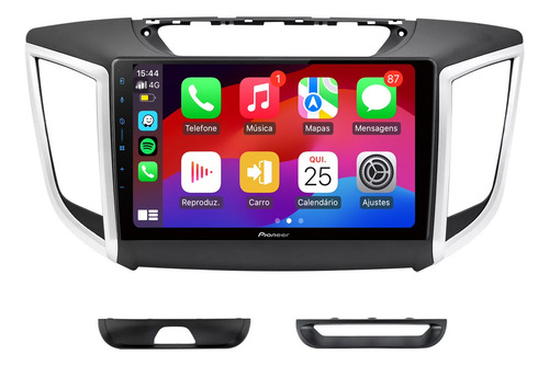 Central Multimidia Pioneer Creta 9p Carplay Android Auto