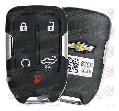 Llave Smart Proximidad Chevrolet Tahoe, Silverado, Suburban