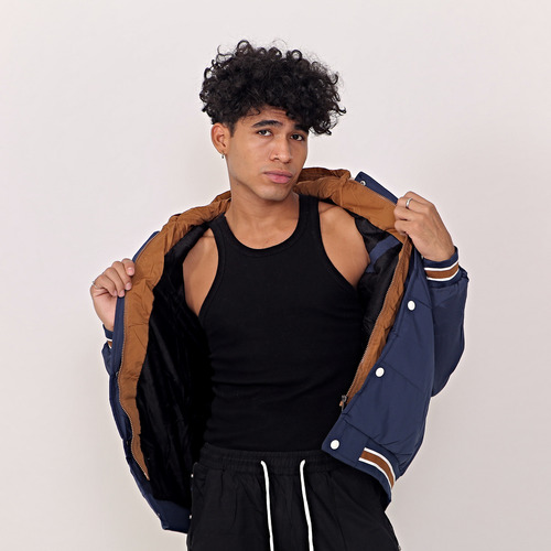 Campera Universitaria Hombre Importada Braavosi