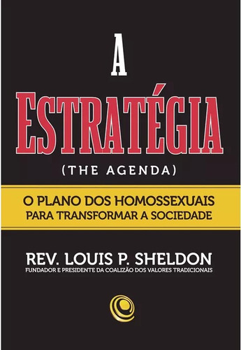 Livro- A Estratégia/o Plano Dos Homossexuais/central Gospel