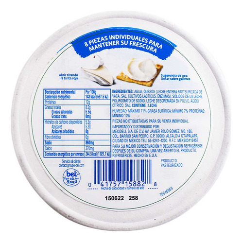 Queso La Vaca que Ríe Light 171g