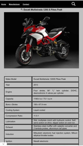Ducati Multistrada 1200 S Pike Peah