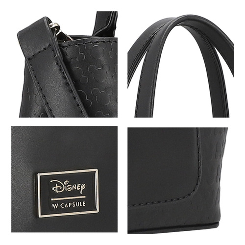 Bolsa Satchel Para Mujer W Capsule Negro Hbstriker4cw