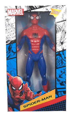 Spiderman Marvel Figura De Accion Articulada Traje Mejorado