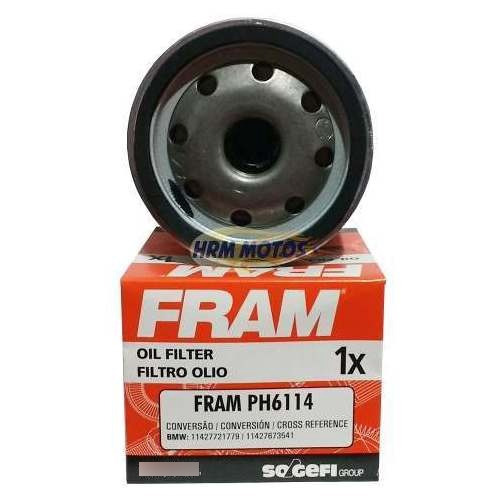 Filtro Oleo Fram Ph6114 Moto Bmw F800gs Bmw K1300