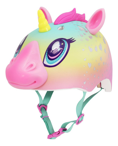 Cascos Raskullz Super Shimmer Con Forma De Unicornio Para...