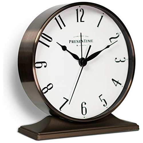 Reloj Despertador De Sobremesa & Co Lewis, 5,5 X 5 PuLG...