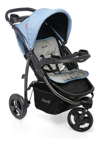 Cochecito Coche Bebé Jogger De 3 Ruedas Simply Felcraft 