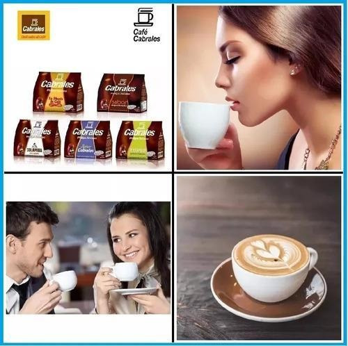 12x Cafe Cabrales La Planta Hd1286 Philips Senseo Capsula