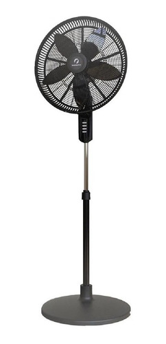 Ventilador De Pie 20 Pulgadas Potente 90w Indelplas Ivp20 Ep Color De La Estructura Negro Cantidad De Aspas 5 Color De Las Aspas Negro Material De Las Aspas Plástico