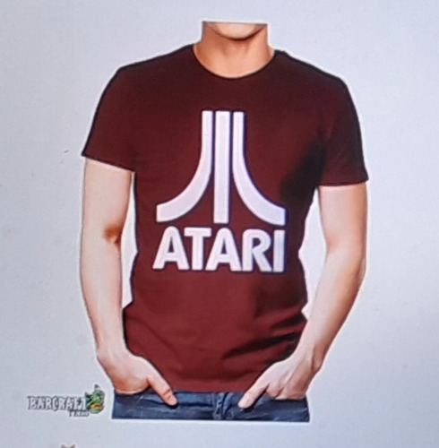 Franela Con Logo De Atari 