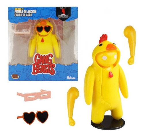 Gang Beast Figura Articulada - Coleccionable 12cm