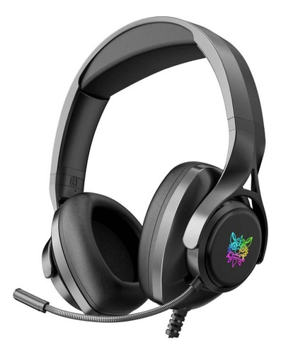 Auriculares profesionales para jugadores Onikuma X16 Rgb negros