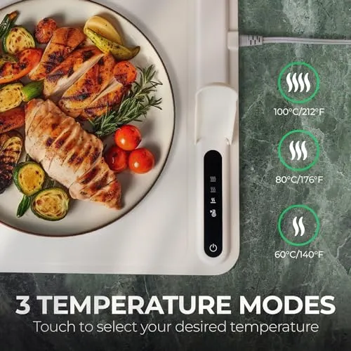 Bandeja Eléctrica Para Calentar Alimentos, De Superficie Com