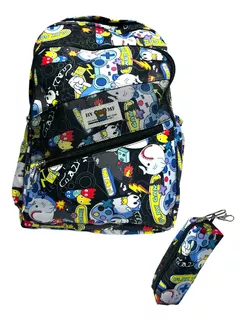 Mochila Play Game Juegos Video Games Calidad