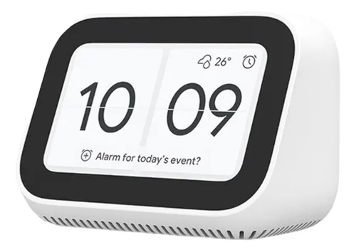 Lenovo Smart Clock 2 Reloj Despertador Inteligente Con Asistente De Google  Gris