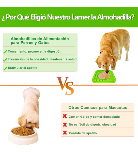 Licking Mat Para Perro Comida - Tapetes Para Comer Para