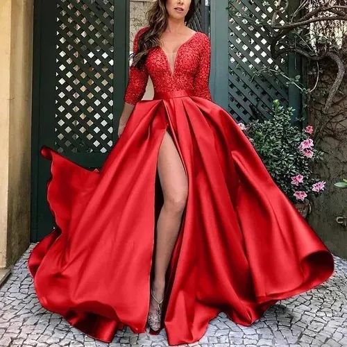 Vestidos elegantes online con pedreria