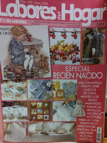 Revista Labores Del Hogar N 550especial Recién Nacido