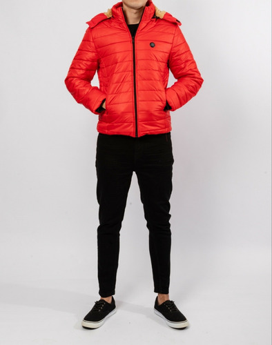 Imagen 10 de 10 de Campera Con Sistema De Calentador Usb