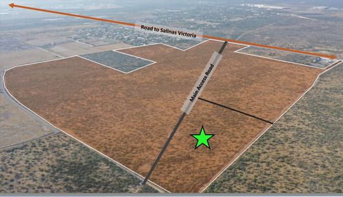 Terreno En Venta Urbanizado Dentro De Parque Industrial Cerca Del Aeropuerto Del Norte, En Salinas Victoria, N.l. 