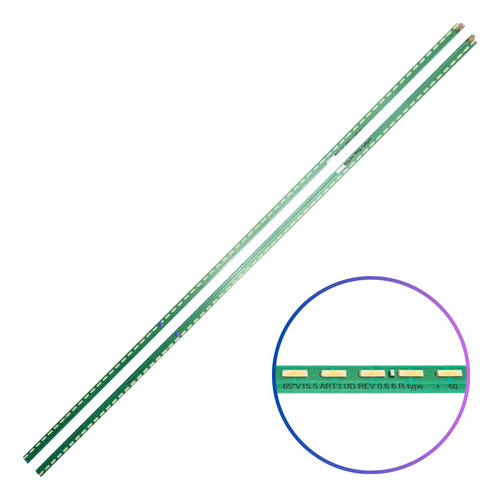 Kit Leds Para 65uh6150 65uh615a 65lf6150 65lf6450 (2t,68l)