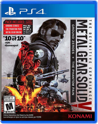 Metal Gear Solid Definitive Experience Ps4 Nuevo Original