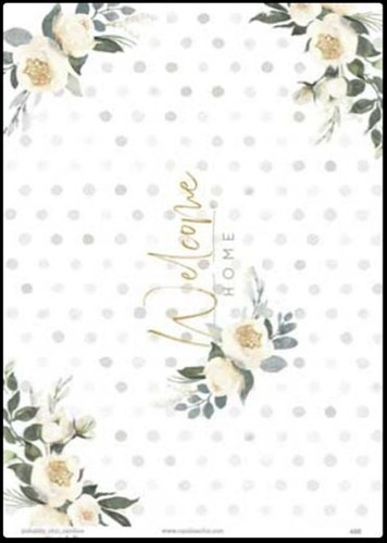 Etiqueta Autoadhesiva A4 Caroline Shabby Chic - Gr488n