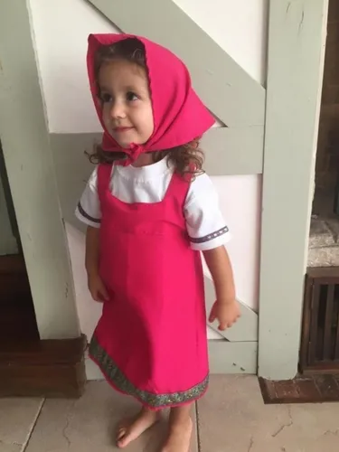 Vestido de masha y el oso mercado libre clearance