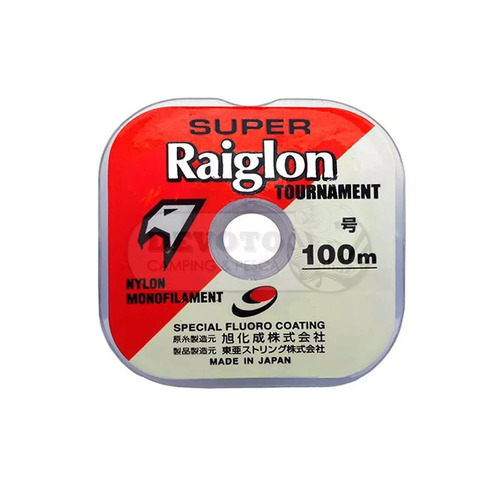 Super Raiglon Japonés 0,33 Mm Nylon Tanza Fluorocarbono Fly