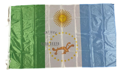 Bandera Provincia De Chaco *100x150cms* Oficial De Flameo  