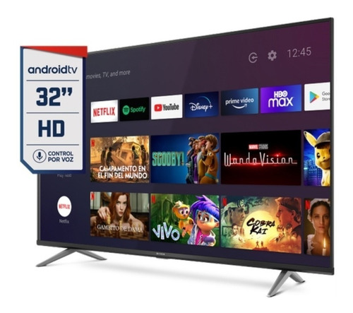 Imagen 3 de 3 de Smart TV Hitachi CDH-LE32SMART21 Android TV HD 32"