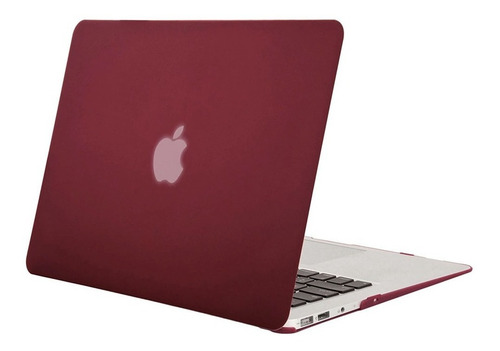 Imagen 1 de 5 de Carcasa Funda Protector Case Macbook Air 13 Ret. 19-20 Vino