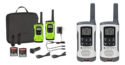 Motorola T605 Talkabout, Paquete De 2 Paquetes Con Radio T26