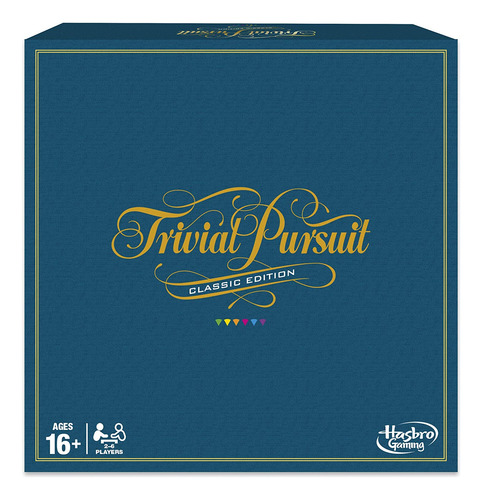 Juego Trivial Pursuit De Hasbro Gaming: Edición Clásica