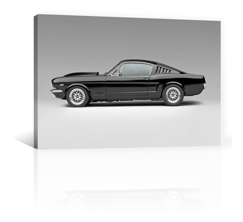 Cuadro Decorativo Canvas Coches Mustang Fastback