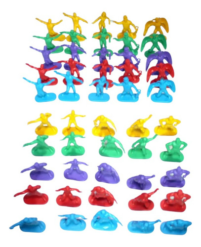 50 Bonecos Heróis Dc Estrela Gulliver Em Todas As Cores