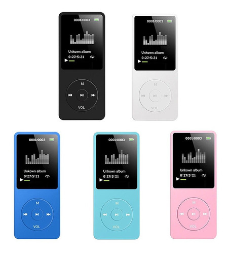 Imagem 5 de 7 de Mp3 Player Leitor Audio Rádio Gravador + Memória 32gb + Fone